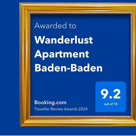 Wanderlust Apartment Baden-Baden Eksteriør billede